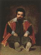 Diego Velazquez Portrait of the Jester Don Sebastian de Morra Spain oil painting artist